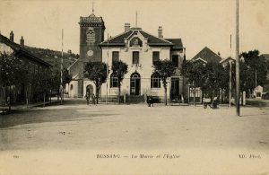 Mairie sans son porche