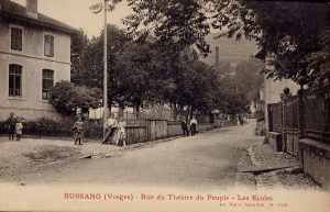 La rue du Théâtre au début du XXè siècle