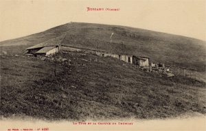 Ancienne Ferme-auberge du Drumont incendiée fin septembre 1944