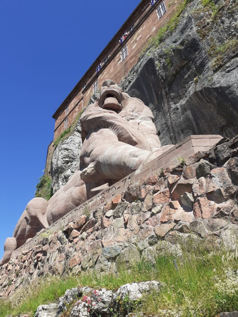 BELFORT ET LE LION DE BARTHOLDI SAINT MAURICE SUR MOSELLE