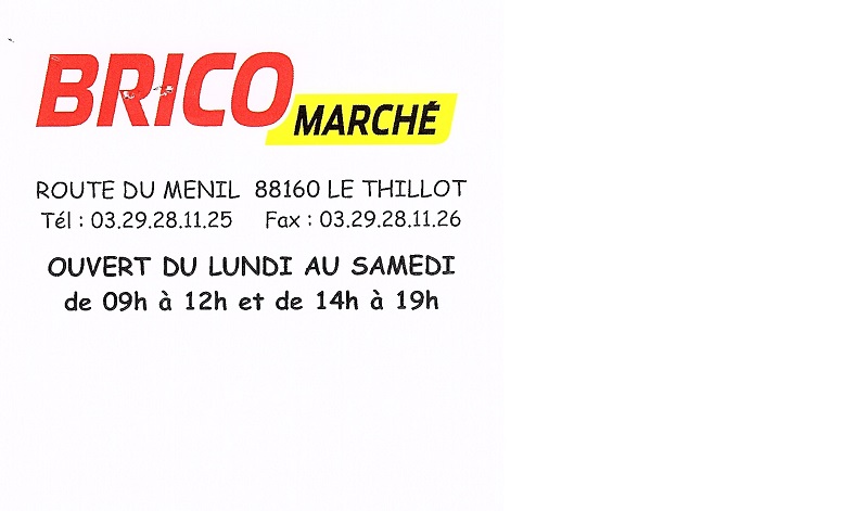 BRICOMARCHÉ LE THILLOT