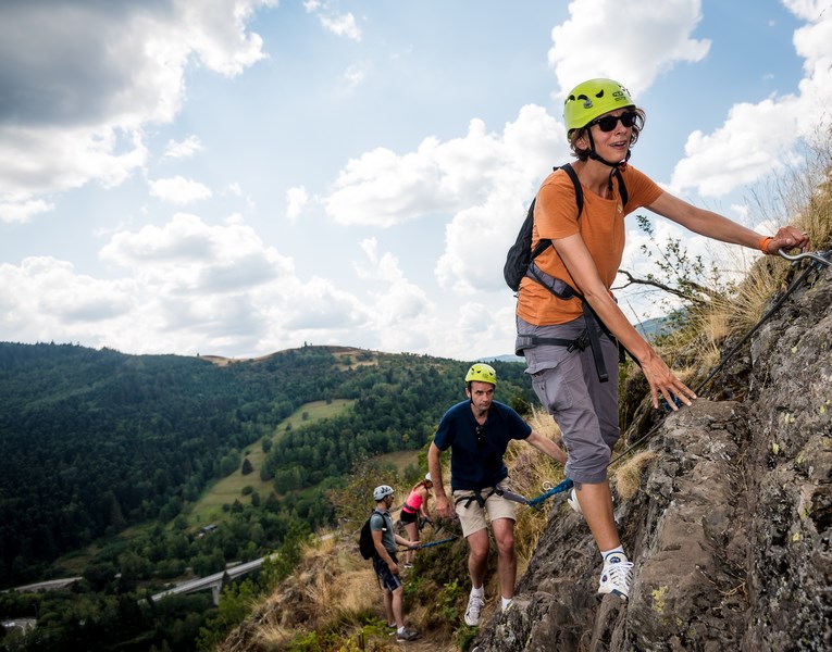 RANDO-FERRATA DE  LA SOURCE DE LA MOSELLE BUSSANG