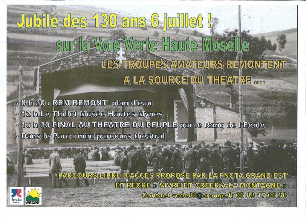 Voie Verte Jubilé 130 ans BUSSANG