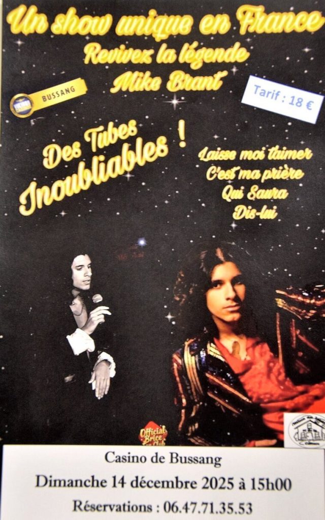 La légende Mike Brant BUSSANG