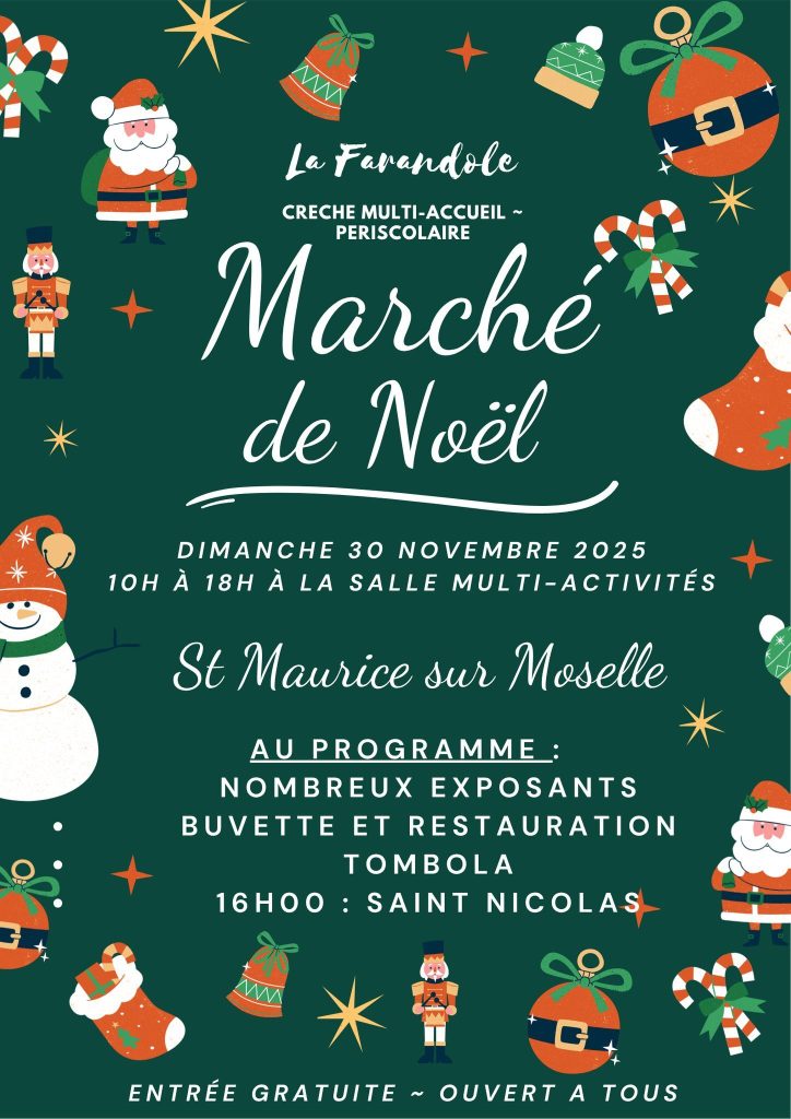 Marché de Noël SAINT MAURICE SUR MOSELLE