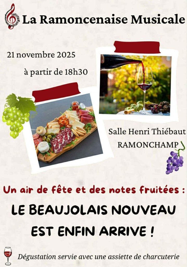 Soirée Beaujolais Nouveau RAMONCHAMP