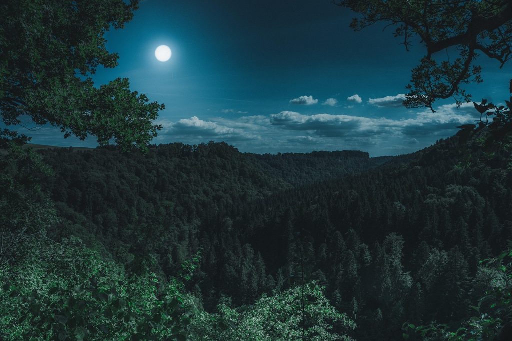 Rando nocturne "pleine lune" SAINT MAURICE SUR MOSELLE