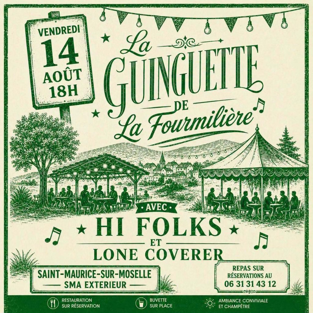 La Guinguette de la Fourmilière SAINT MAURICE SUR MOSELLE