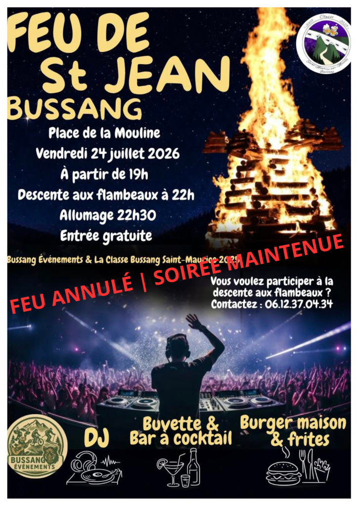 Feu de la Saint Jean | Soirée maintenue