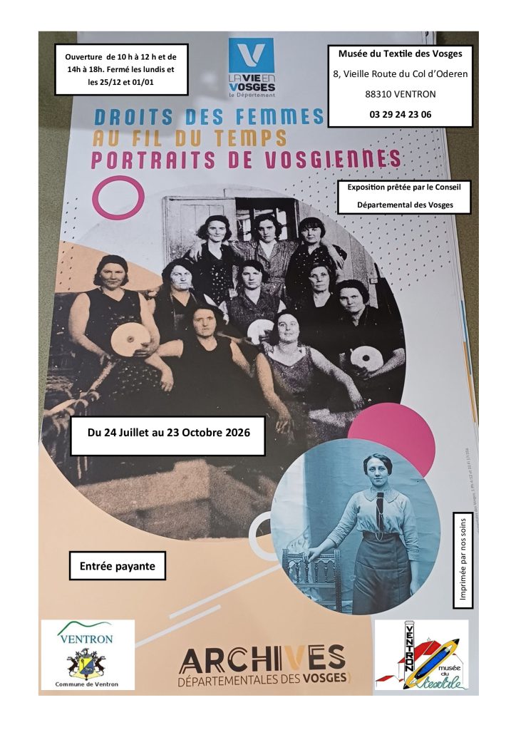 Droits des Femmes au fil du temps VENTRON