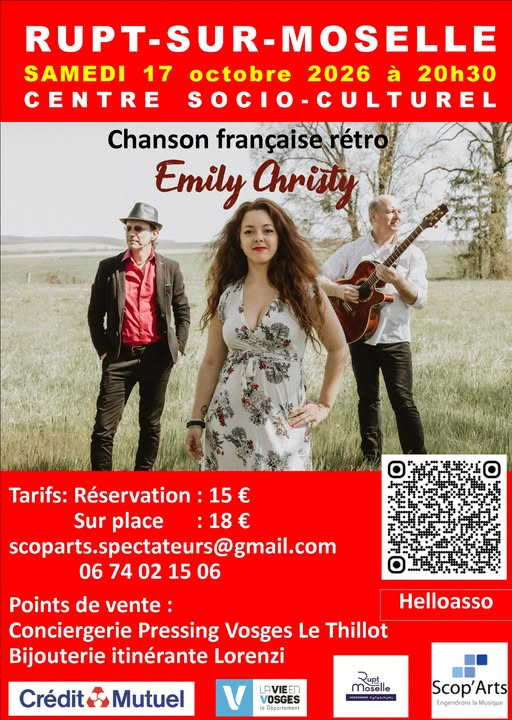 Concert Emily Christy RUPT SUR MOSELLE