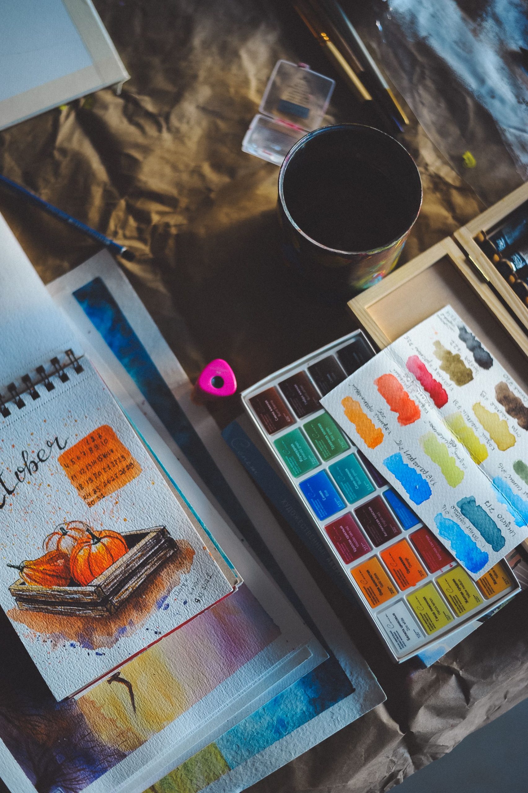 Balade et atelier aquarelle d’automne LE MENIL